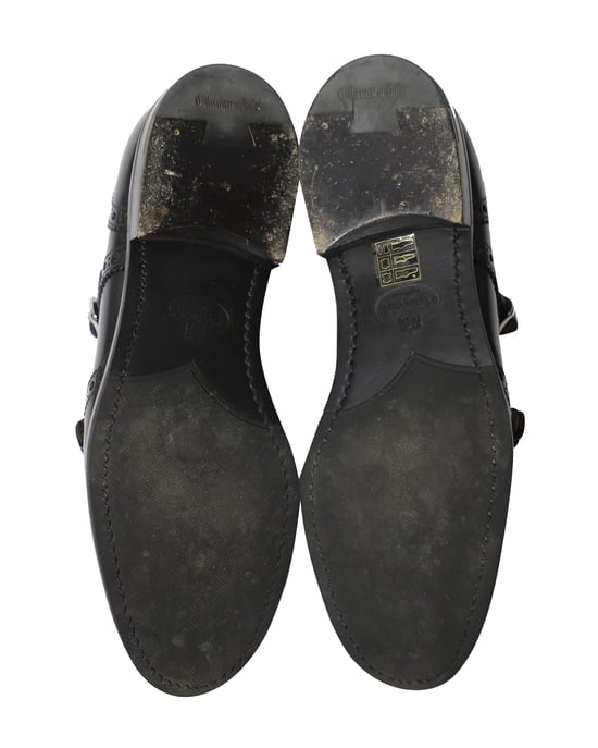 Church's Burwood Brogues mit Nieten aus schwarzem Leder - Image 5