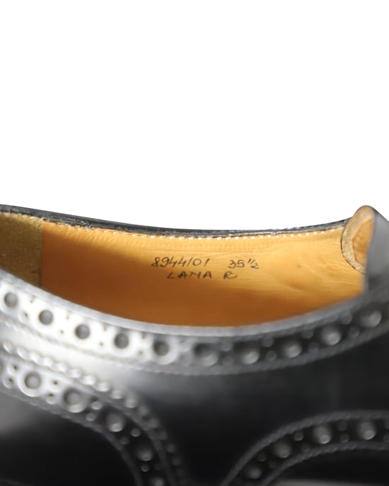 Church's Burwood Brogues mit Nieten aus schwarzem Leder - Image 6