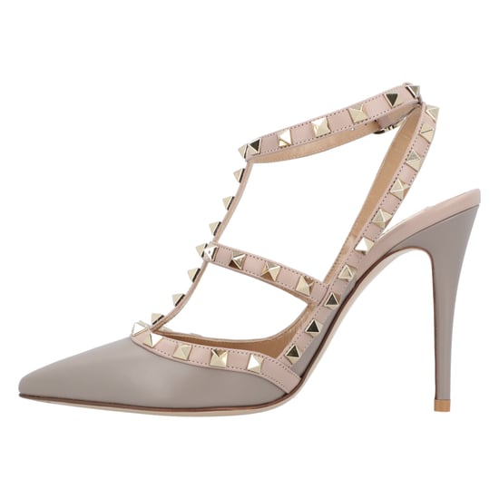 Valentino Garavani – Rockstud-Pumps aus braunem Leder - Image 2