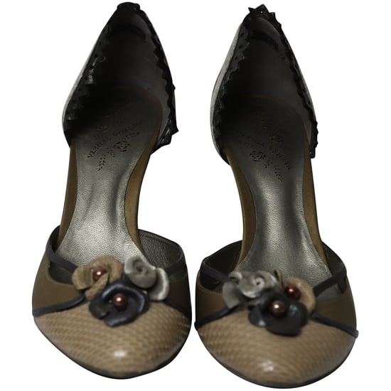 Bottega Veneta Pumps mit Schlangenhautprägung aus mehrfarbigem Leder - Image 2