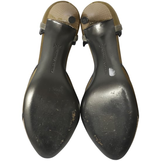 Bottega Veneta Pumps mit Schlangenhautprägung aus mehrfarbigem Leder - Image 5