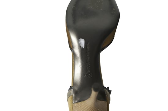 Bottega Veneta Pumps mit Schlangenhautprägung aus mehrfarbigem Leder - Image 6