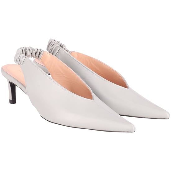 Anine Bing Lyla Pumps aus blauem Leder - Image 2
