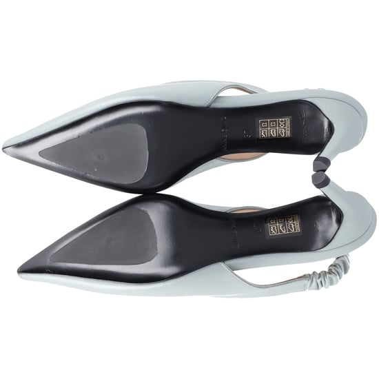 Anine Bing Lyla Pumps aus blauem Leder - Image 5