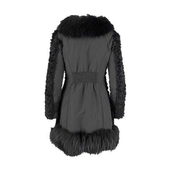 Moschino Cheap and Chic Shearlingmantel mit Pelz – 10er - Image 2