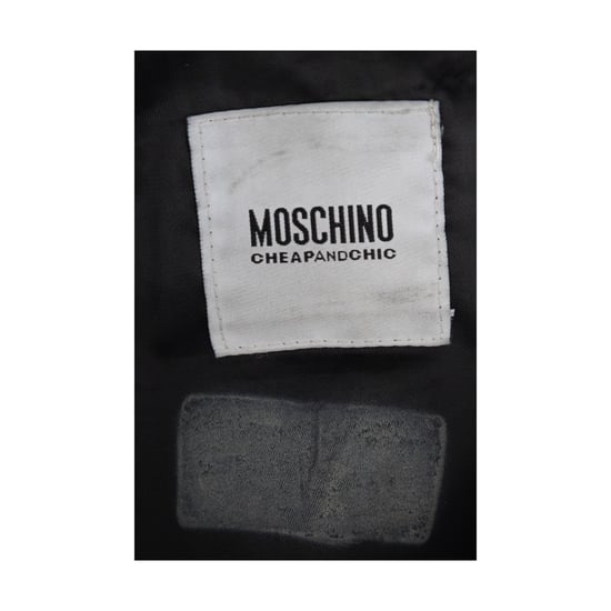 Moschino Cheap and Chic Shearlingmantel mit Pelz – 10er - Image 5