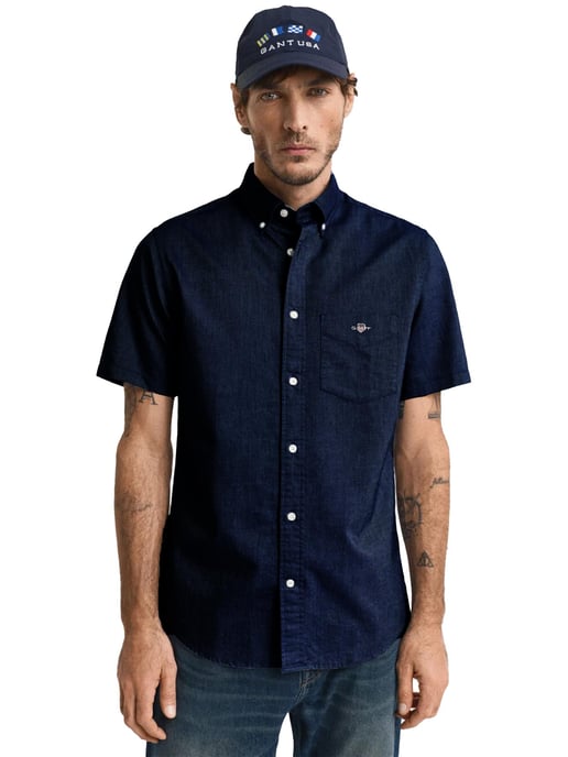 Gant | Mens Regular Kurzarm Oxford Hemd - Image 2