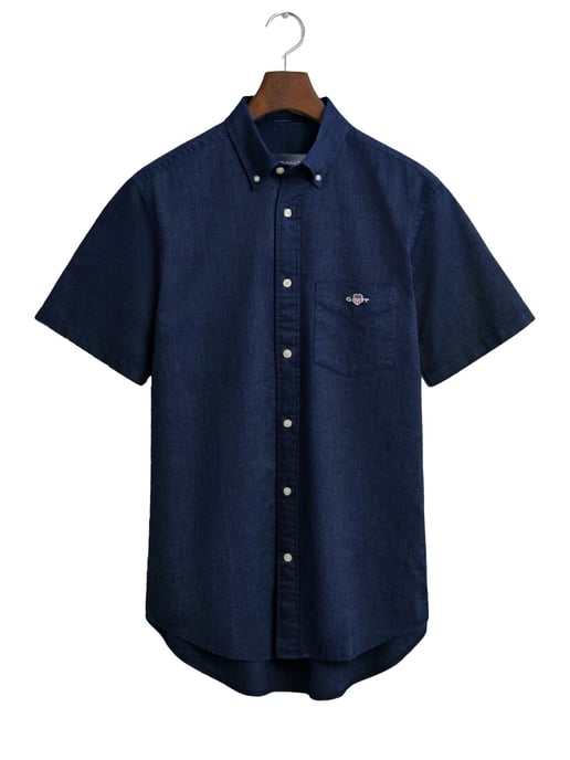 Gant | Mens Regular Kurzarm Oxford Hemd - Image 6