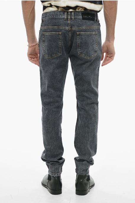 Slim Fit Jeans 15 cm in Grau - Image 2