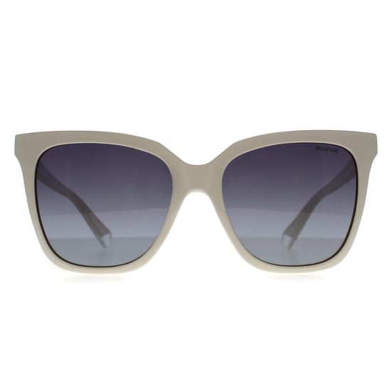 Polaroid PLD 4155/S/X VK6 WJ weiß grau Gradient polarisierte Sonnenbrille - Image 1