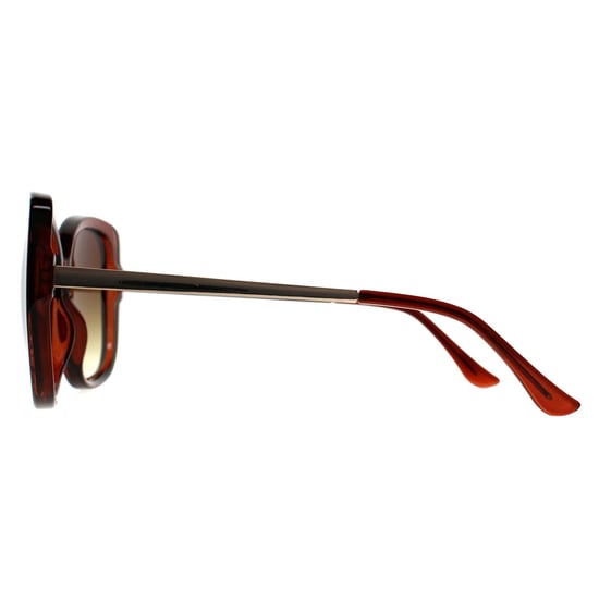 Calvin Klein CK22548S 210 transparente Sonnenbrille mit braunem Farbverlauf - Image 3
