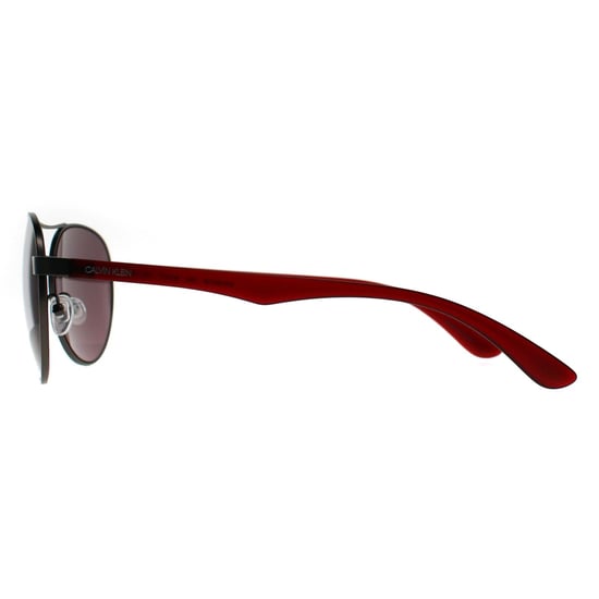 Calvin Klein CK19313S 008 matte Sonnenbrille in Rotgussgrau - Image 3