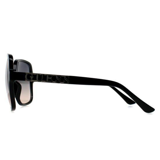 Guess GF6203 01W glÃ¤nzend schwarz blau rosa Farbverlauf Sonnenbrille - Image 3