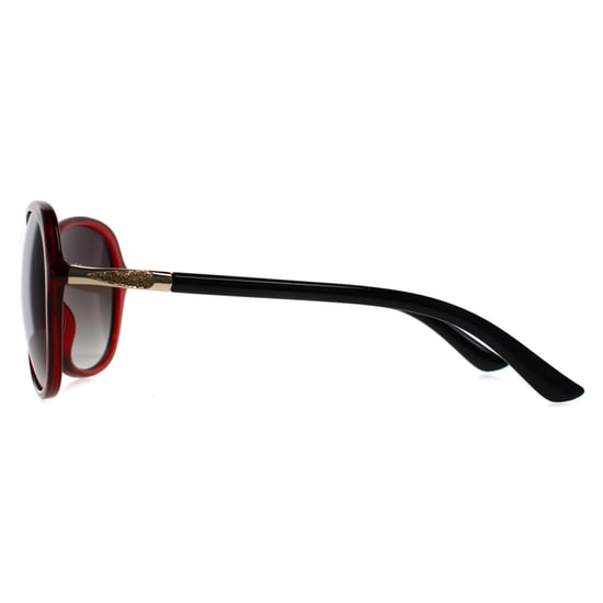 Seksy N2809 B Sonnenbrille mit transparentem burgunderfarbenem Rauchverlauf - Image 3