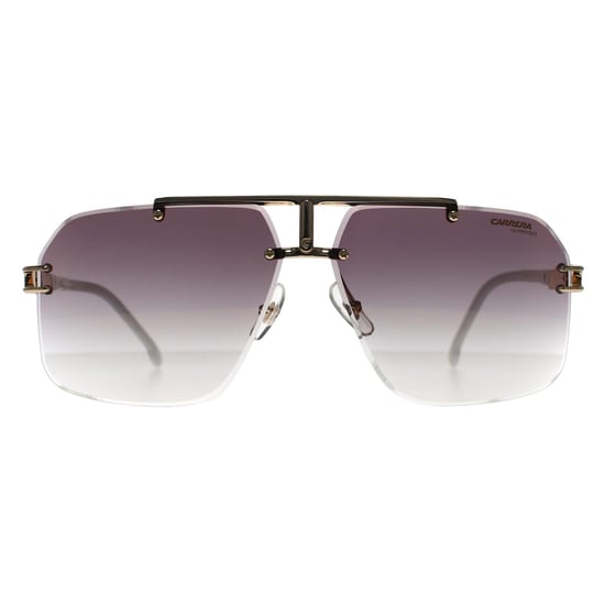 Carrera 1054/S VVP YK Gold Elfenbein Gold Spiegel auf Burgunder Farbverlauf Sonnenbrille - Image 1