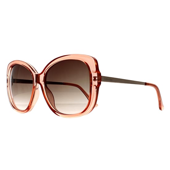Calvin Klein CK22548S 674 staubig rosa braun Verlauf Sonnenbrille - Image 2