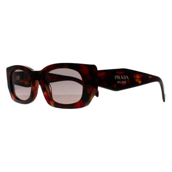 Prada PRB05S 22A20I Mohnschildkröte hell lila braun Sonnenbrille - Image 2