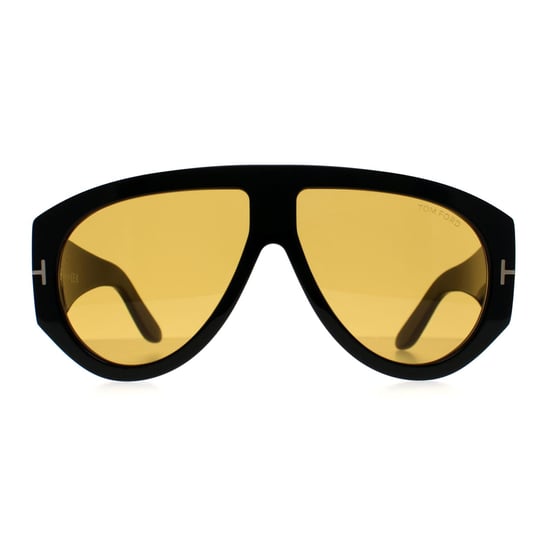 Tom Ford Bronson FT1044 01E glänzend schwarz braun Sonnenbrille - Image 1