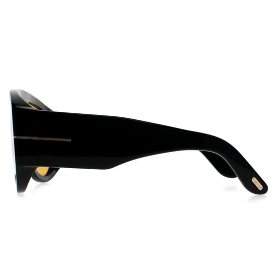 Tom Ford Bronson FT1044 01E glänzend schwarz braun Sonnenbrille - Image 3