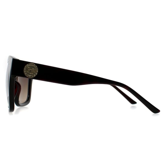 Guess GF6128 52F dunkle havannabraune Sonnenbrille mit Farbverlauf - Image 3