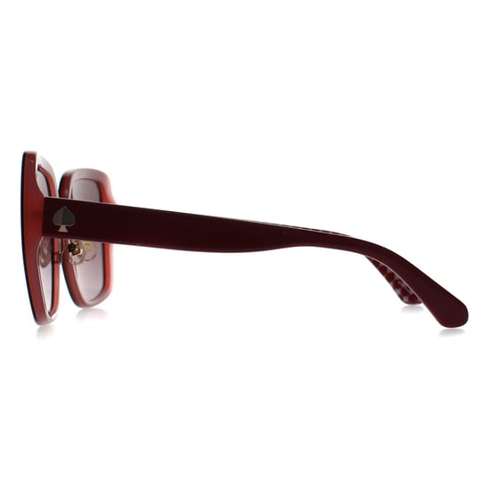 Kate Spade Kimber/G/S C9A 3X Sonnenbrille mit rotem Farbverlauf in Burgund - Image 3