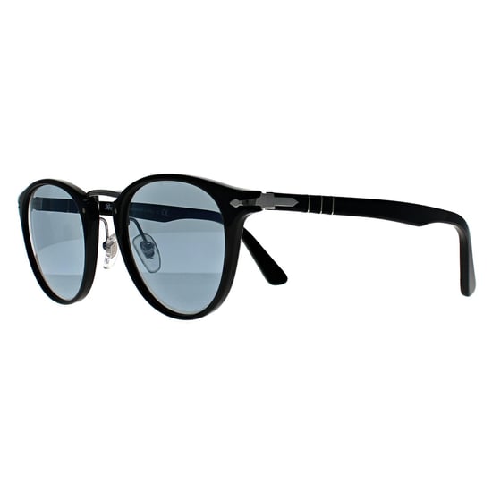 Persol PO3108S 95/56 schwarz hellblau Sonnenbrille - Image 2