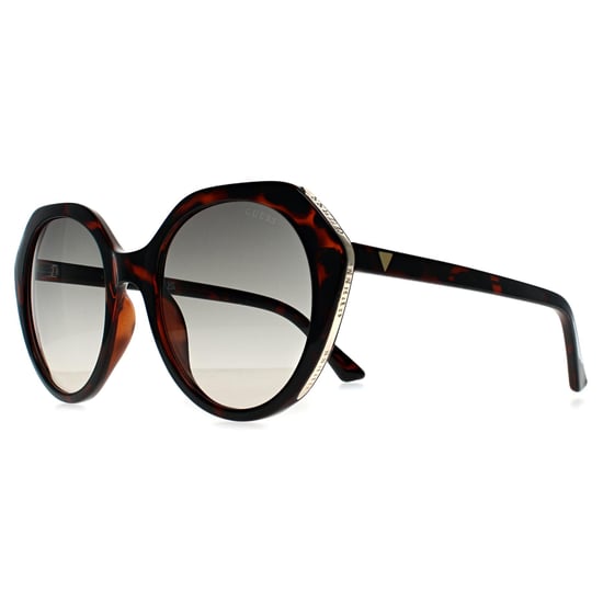 Guess GF6201 52P dunkle havanna graue Sonnenbrille mit Farbverlauf - Image 2