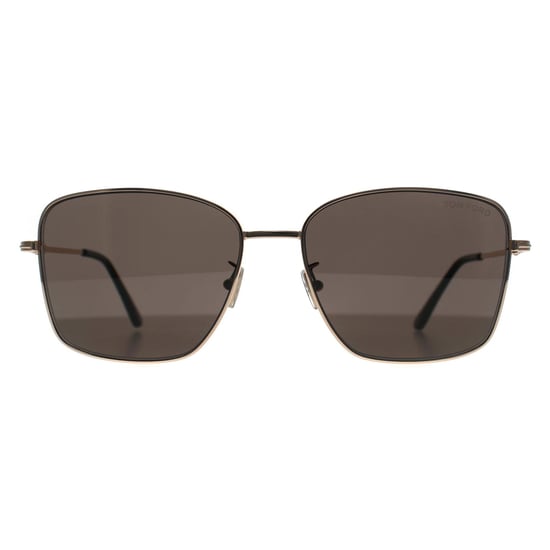 Tom Ford FT0953-D 28A glänzend rosegold rauchgrau Sonnenbrille - Image 1
