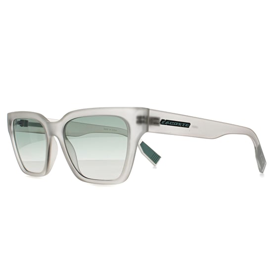 Lacoste L6002S 970 Sonnenbrille mit mattem Kristall und blauem Farbverlauf - Image 2