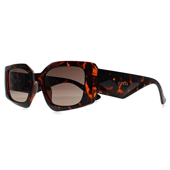 Guess GF6200 52F dunkle Sonnenbrille mit Farbverlauf in Havanna braun - Image 2
