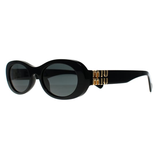 Miu Miu MU06ZS 1AB5S0 schwarz dunkelgrau Sonnenbrille - Image 2