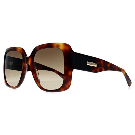 Longchamp LO713S 230 havannafarbene Sonnenbrille mit Farbverlauf - Image 2