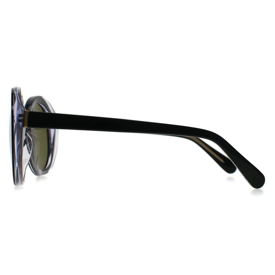 Serengeti Bacall SS541001 schwarz glänzende transparente Schicht Mineral polarisiert 555nm photochrome Sonnenbrille - Image 3