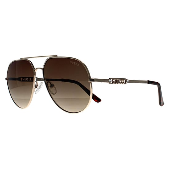 Guess GF6195 32F goldbraune Sonnenbrille - Image 2