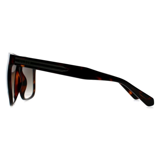 Guess GF5072 52P dunkle havannabraune Sonnenbrille mit Farbverlauf - Image 3
