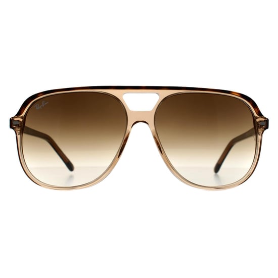 Ray-Ban Bill RB2198 129251 poliert havanna auf transparentem braun hellbraun Farbverlauf Sonnenbrille - Image 1