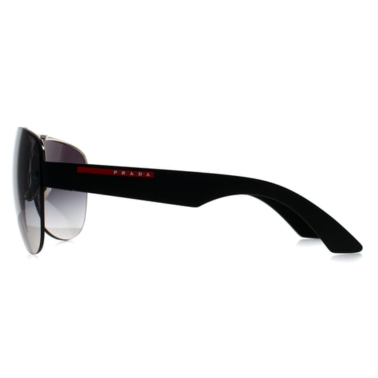 Prada Sport PS55YS 1BC09U Sonnenbrille mit silbergrauem Farbverlauf - Image 3