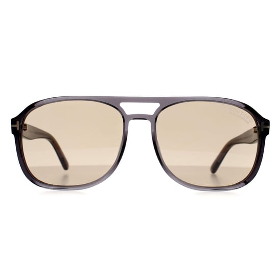 Tom Ford Rosco FT1022 20E grauer Kristall hell- bis dunkelbraune phototrope Sonnenbrille - Image 1