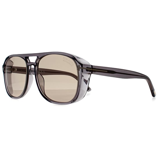 Tom Ford Rosco FT1022 20E grauer Kristall hell- bis dunkelbraune phototrope Sonnenbrille - Image 2