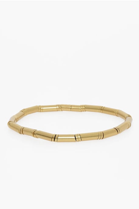 Elastischer Metallgürtel in Gold - Image 2