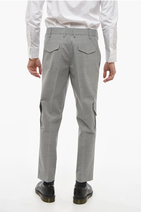 NATE Cargohose mit Skinny Fit in Grau - Image 2