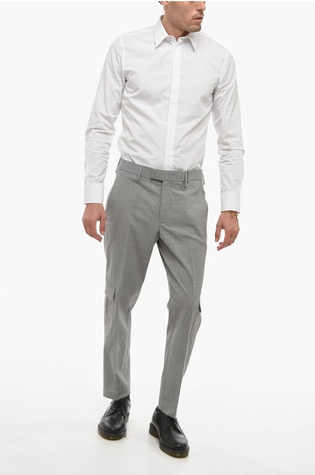 NATE Cargohose mit Skinny Fit in Grau - Image 4