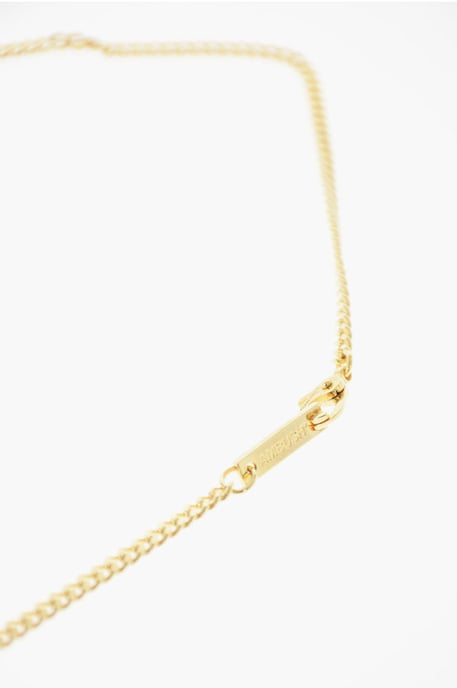 Halskette aus Metall mit goldenem Effekt und Feuerzeuggehäuse-Anhänger in Gold - Image 2