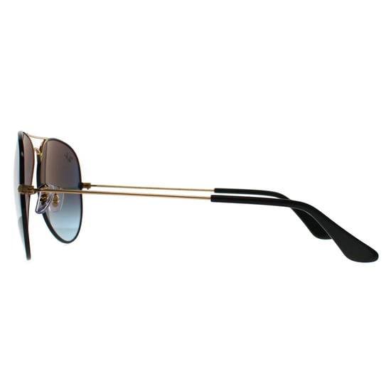 Ray-Ban Aviator 3025 9271GK poliert schwarz auf arista blau vintage Gradient schwarz Sonnenbrille - Image 3