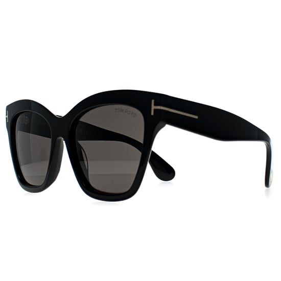 Tom Ford Elvira FT1217 01A glÃ¤nzend schwarz grau mit hellem Spiegel Sonnenbrille - Image 2