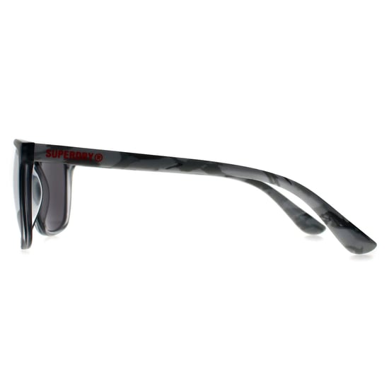Superdry Shockwave 113 matte kristallgraue Sonnenbrille dunkelgrau fade kristallgrau - Image 3