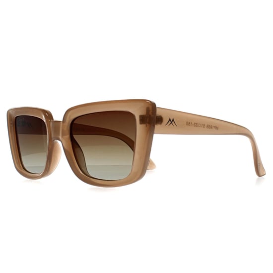 Montana MP193 B glÃ¤nzend hellbraun cremebraun Verlauf polarisierte Sonnenbrille - Image 2