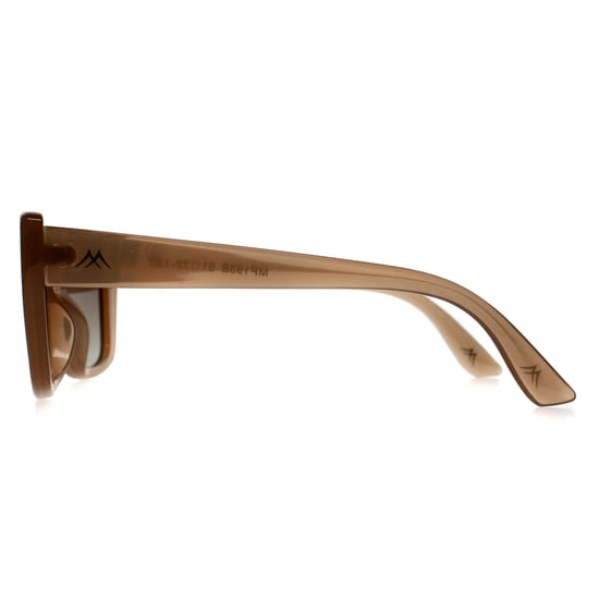 Montana MP193 B glÃ¤nzend hellbraun cremebraun Verlauf polarisierte Sonnenbrille - Image 3