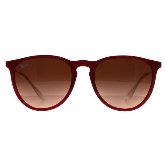 Ray-Ban RB4171 Erika 6815A5 poliertem Gummi violett rosa Farbverlauf braun Sonnenbrille - Image 1