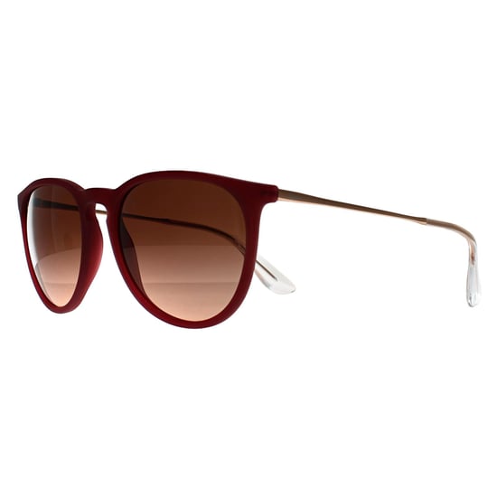 Ray-Ban RB4171 Erika 6815A5 poliertem Gummi violett rosa Farbverlauf braun Sonnenbrille - Image 2